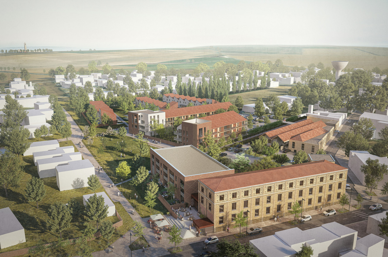 Reconversion de la manufacture textile Mailcott à Villers-Bretonneux